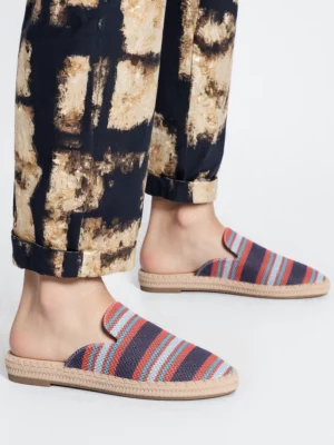 Trampki damskie eleganckie w kolorze Navy