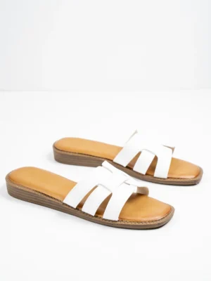 Modne sandały damskie w kolorze White