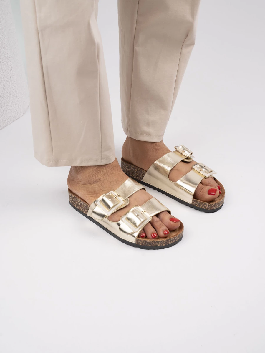 Espadryle damskie z plecioną podeszwą w kolorze Rosa