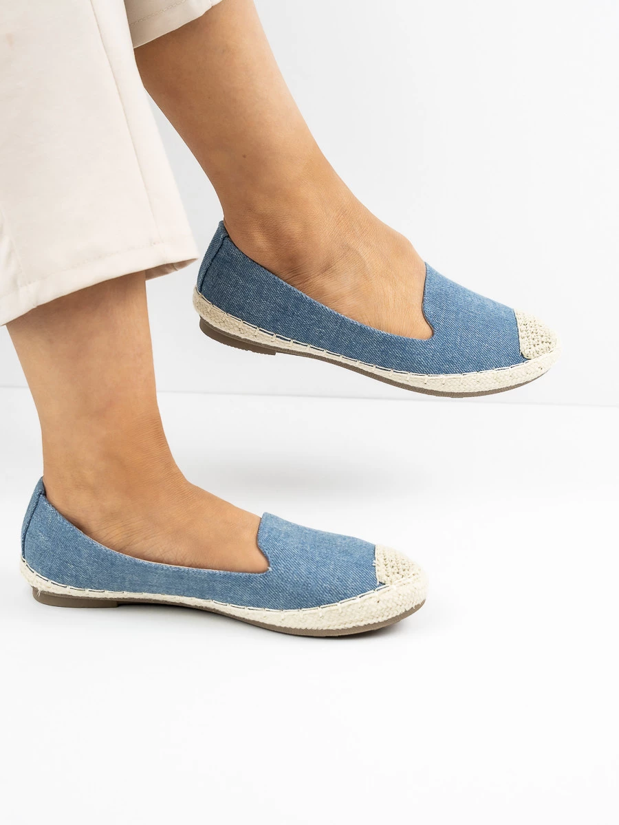 Espadryle LUCERO BLUE JEANS