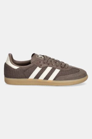 Buty Adidas Samba OG "Brown White" - JI3184
