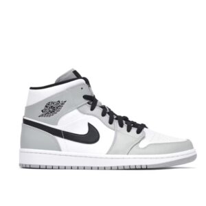 Buty Nike Air Jordan 1 Mid Szary - Light Smoke Grey 554724-078