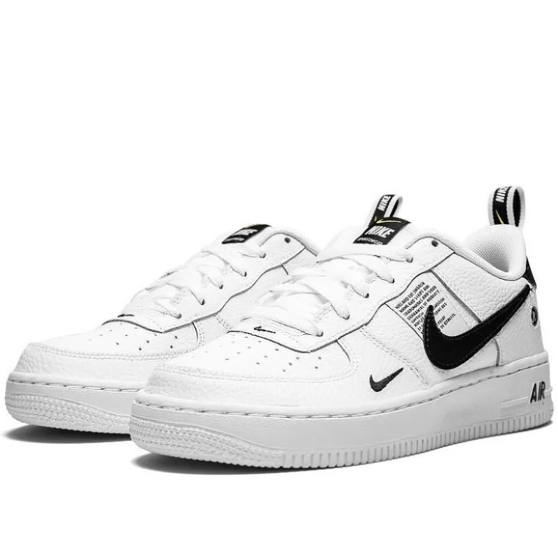 Nike Air Force 1 ’07 LV8 Low Białe AJ7747-100 Skórzane sneakersy - obrazek 2