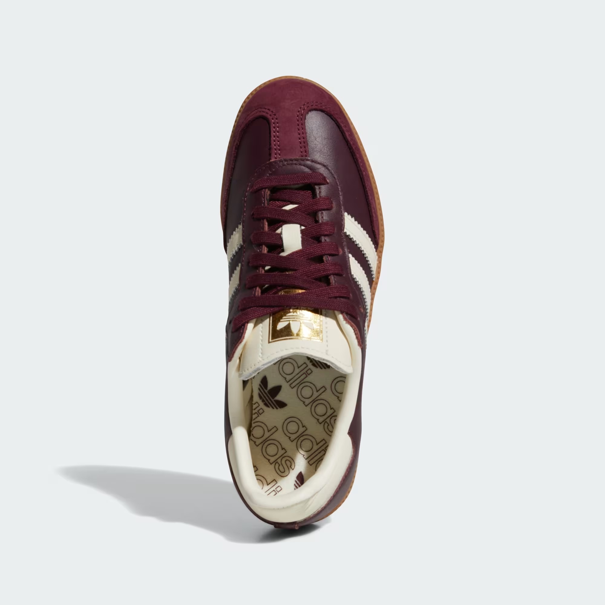 Buty Adidas Samba OG ID0477 Bordowe - obrazek 2