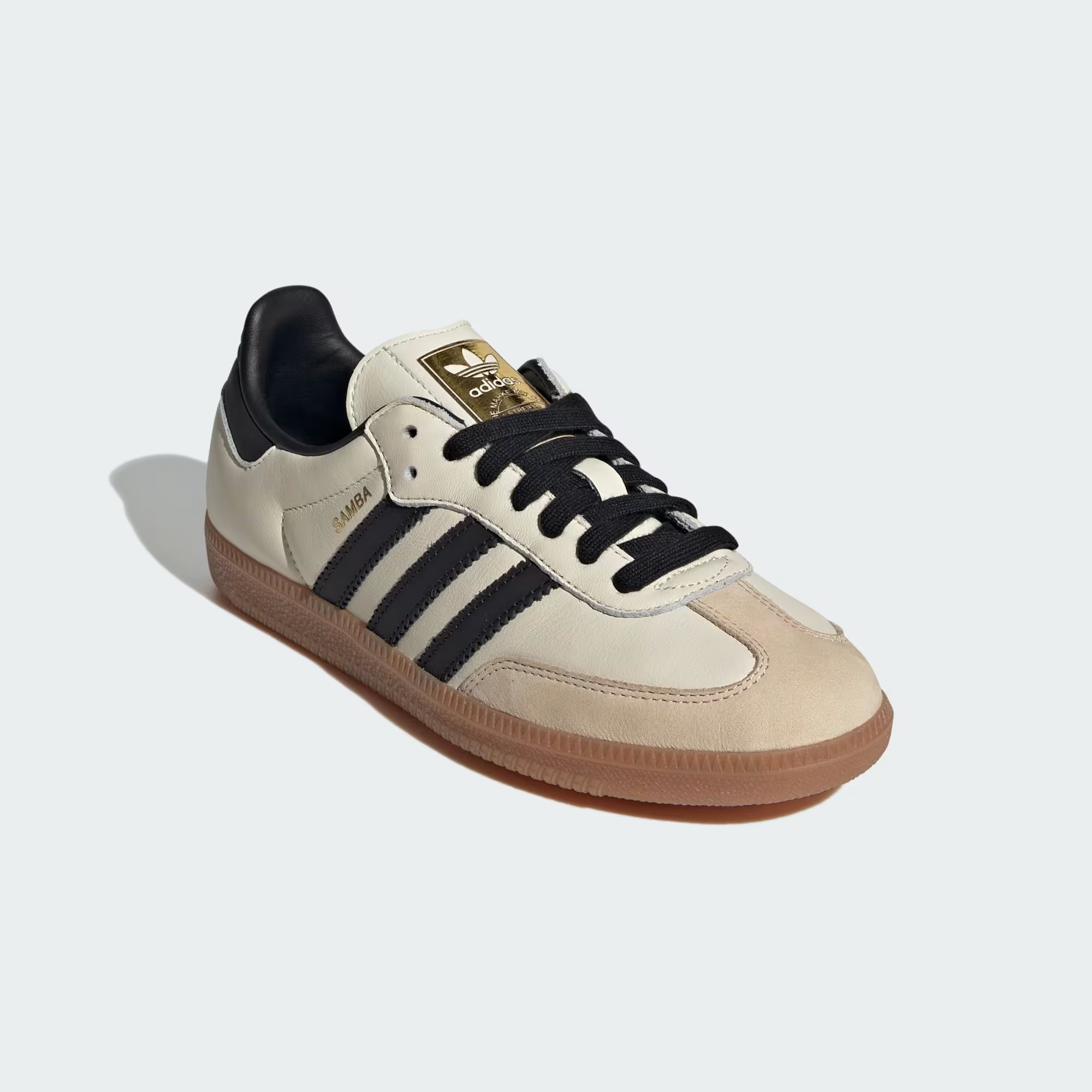 Buty Adidas Samba OG ID0478 Kremowe - obrazek 4