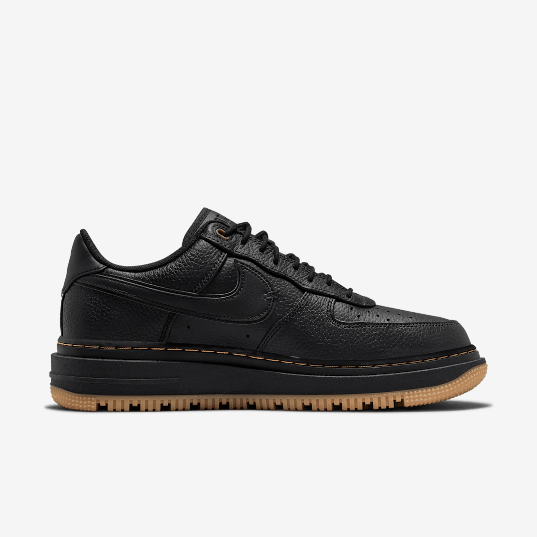 Buty Nike Air Force 1 LUXE DB4109-001 Czarne - obrazek 3