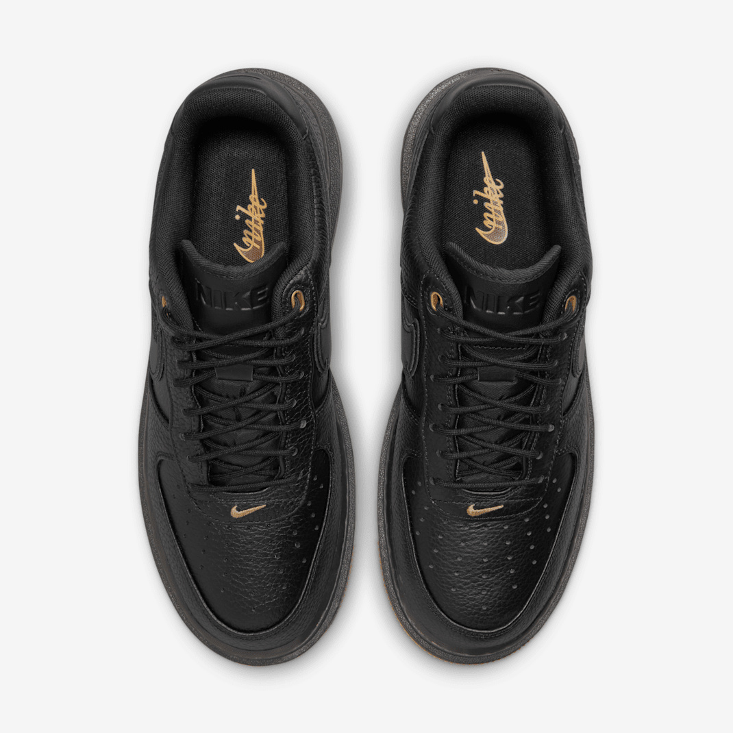 Buty Nike Air Force 1 LUXE DB4109-001 Czarne - obrazek 4