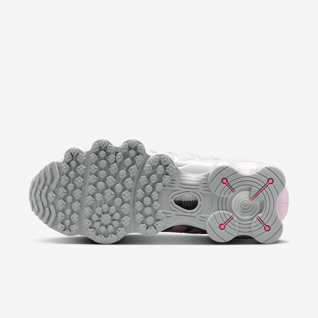 Buty Nike Shox TL HV2520-001 Biało-Różowe - obrazek 2