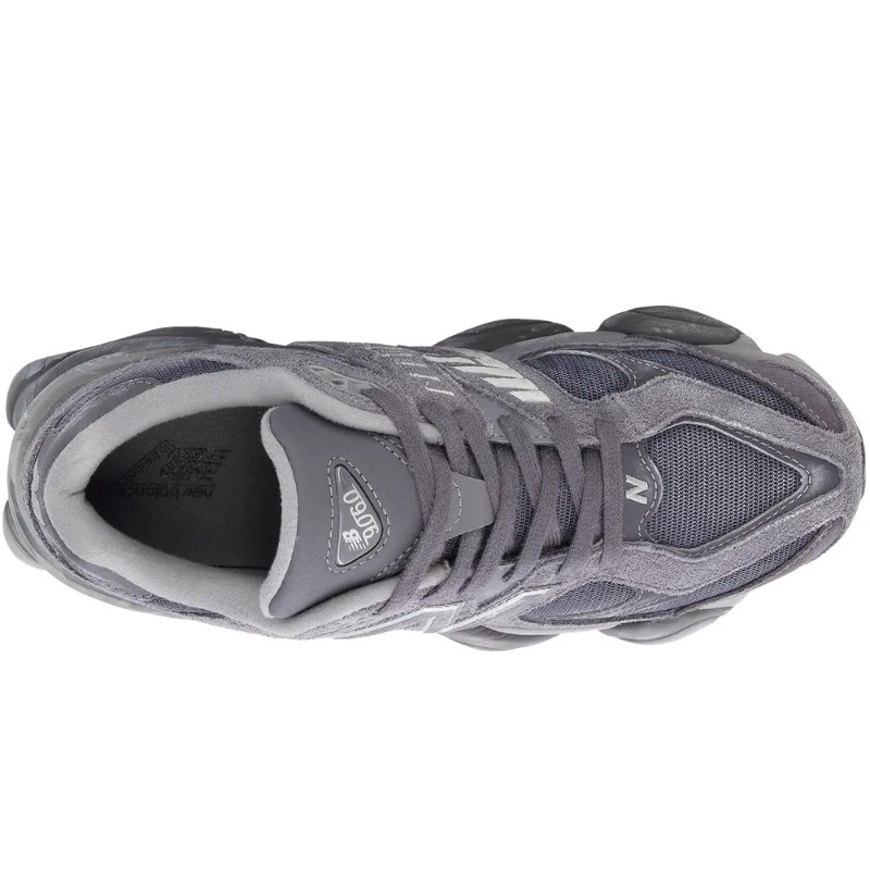 New Balance 9060 Magnet U9060SG Szare zamszowe sneakersy - obrazek 4