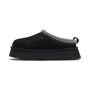 Ugg Tazz Czarne Black Klapki na platformie