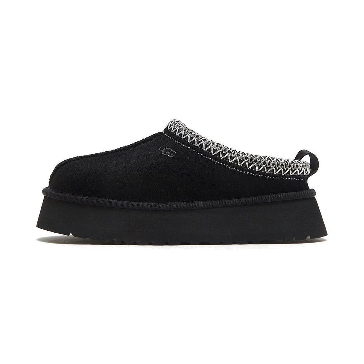 Ugg Tazz Czarne Black Klapki na platformie
