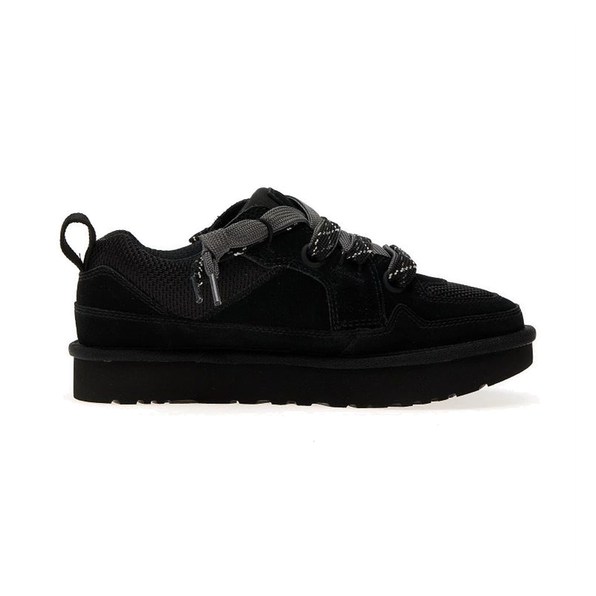Ugg Lo Lowmel Czarne Black Ocieplane Sneakersy