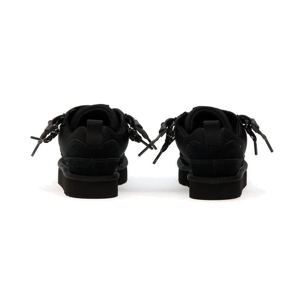 Ugg Lo Lowmel Czarne Black Ocieplane Sneakersy - obrazek 5