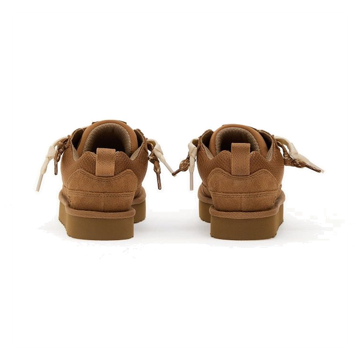 Ugg Lo Lowmel Brązowe Chestnut Ocieplane Sneakersy - obrazek 5