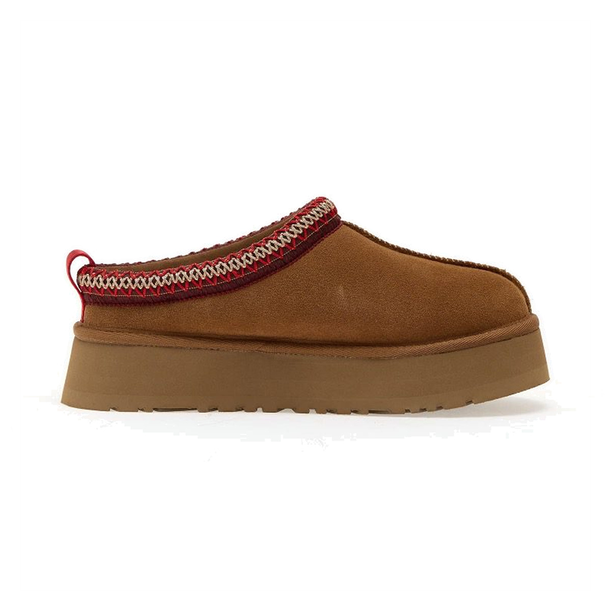 Ugg Tazz Brązowe Chestnut Klapki na platformie - obrazek 3