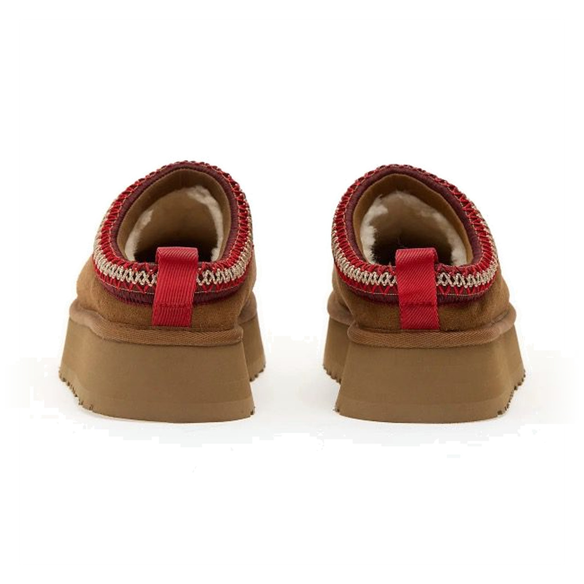 Ugg Tazz Brązowe Chestnut Klapki na platformie - obrazek 5