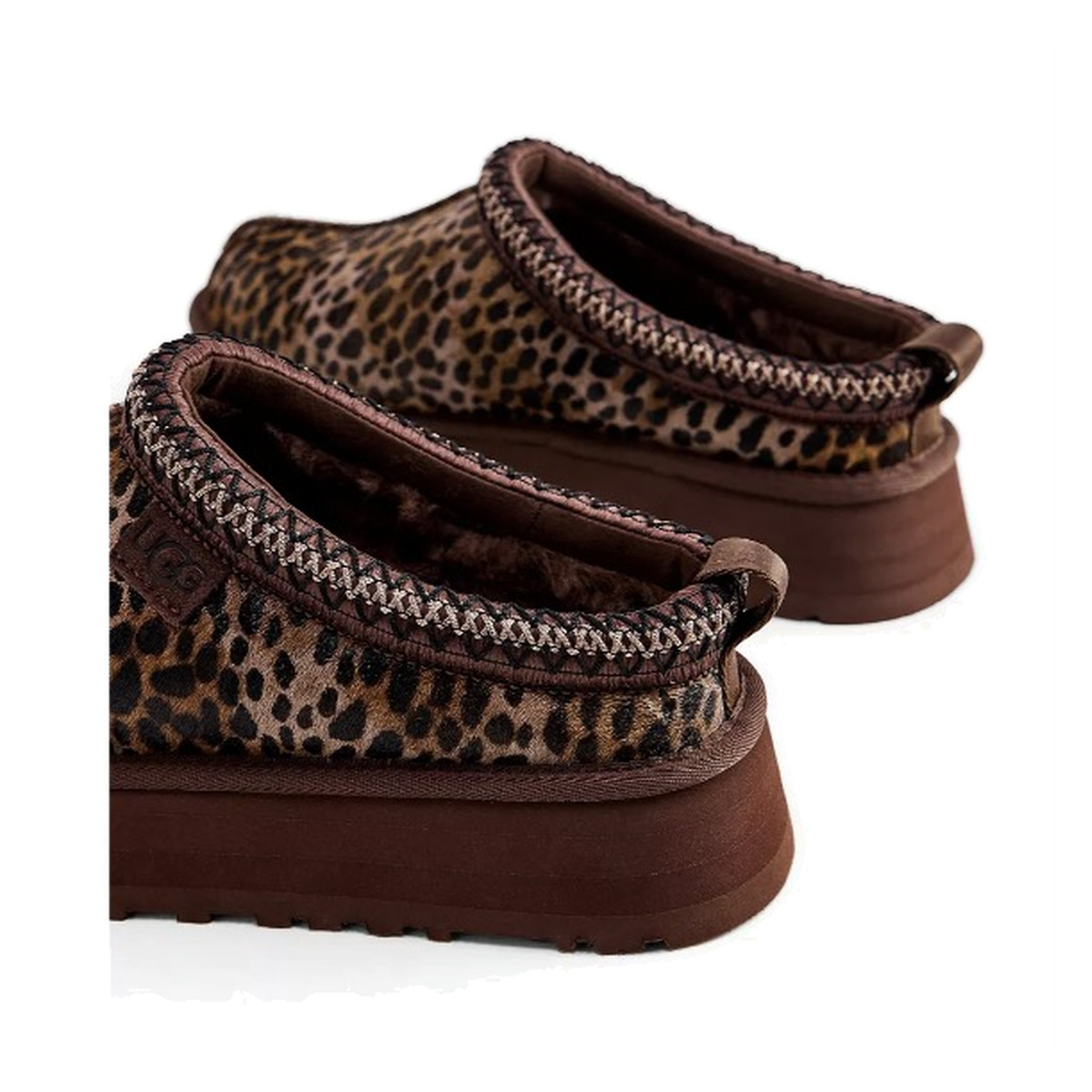 Ugg Tazz Czarne Brązowe Leopard Caspian - obrazek 4