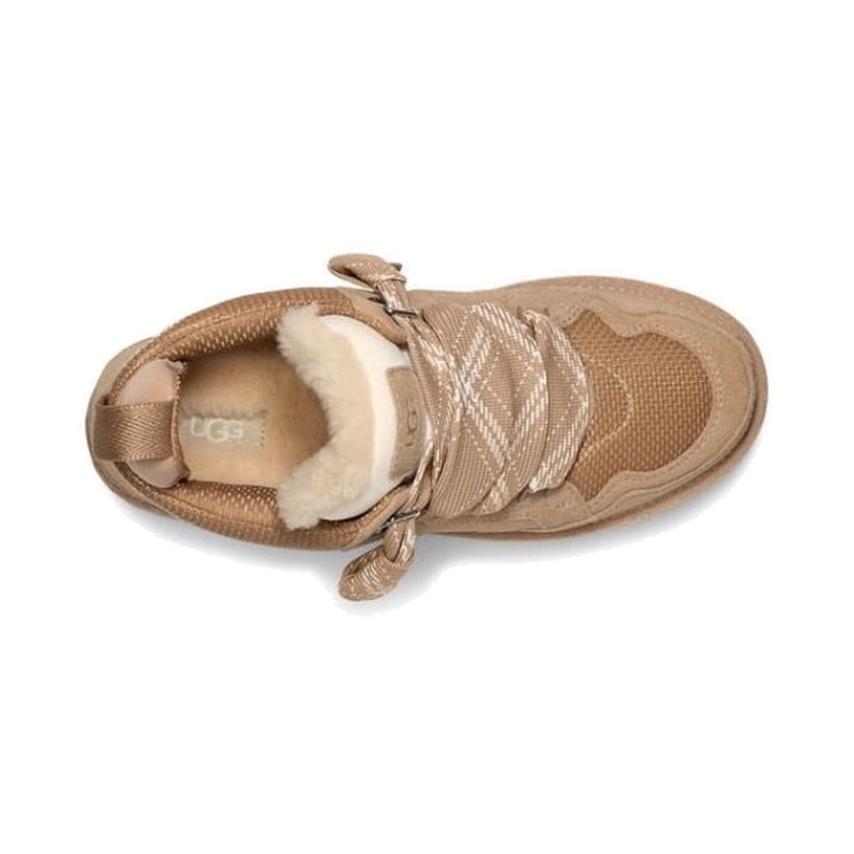 Ugg Lowmel Beżowe Sand Ocieplane Sneakersy - obrazek 6